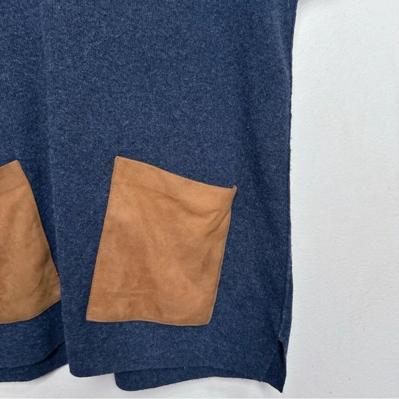 Tommy Bahama Womens  Medium Patch Pocket Vneck Cap Sleeve Sweater Tunic - Picture 10 of 16